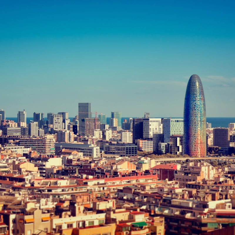 Vista general de Barcelona